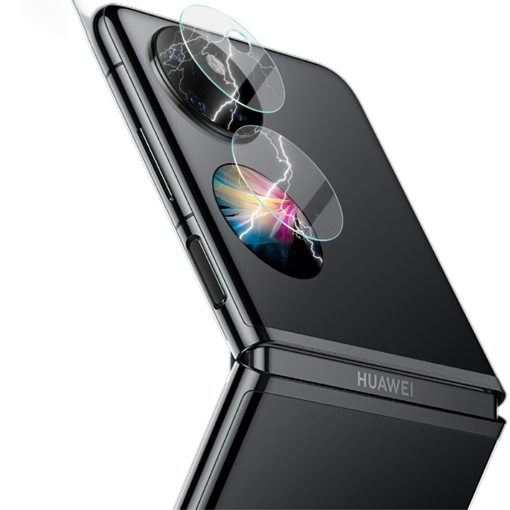 Härdat Glas 0.2mm Linsskydd Huawei Pocket S/P50 Pocket transparent