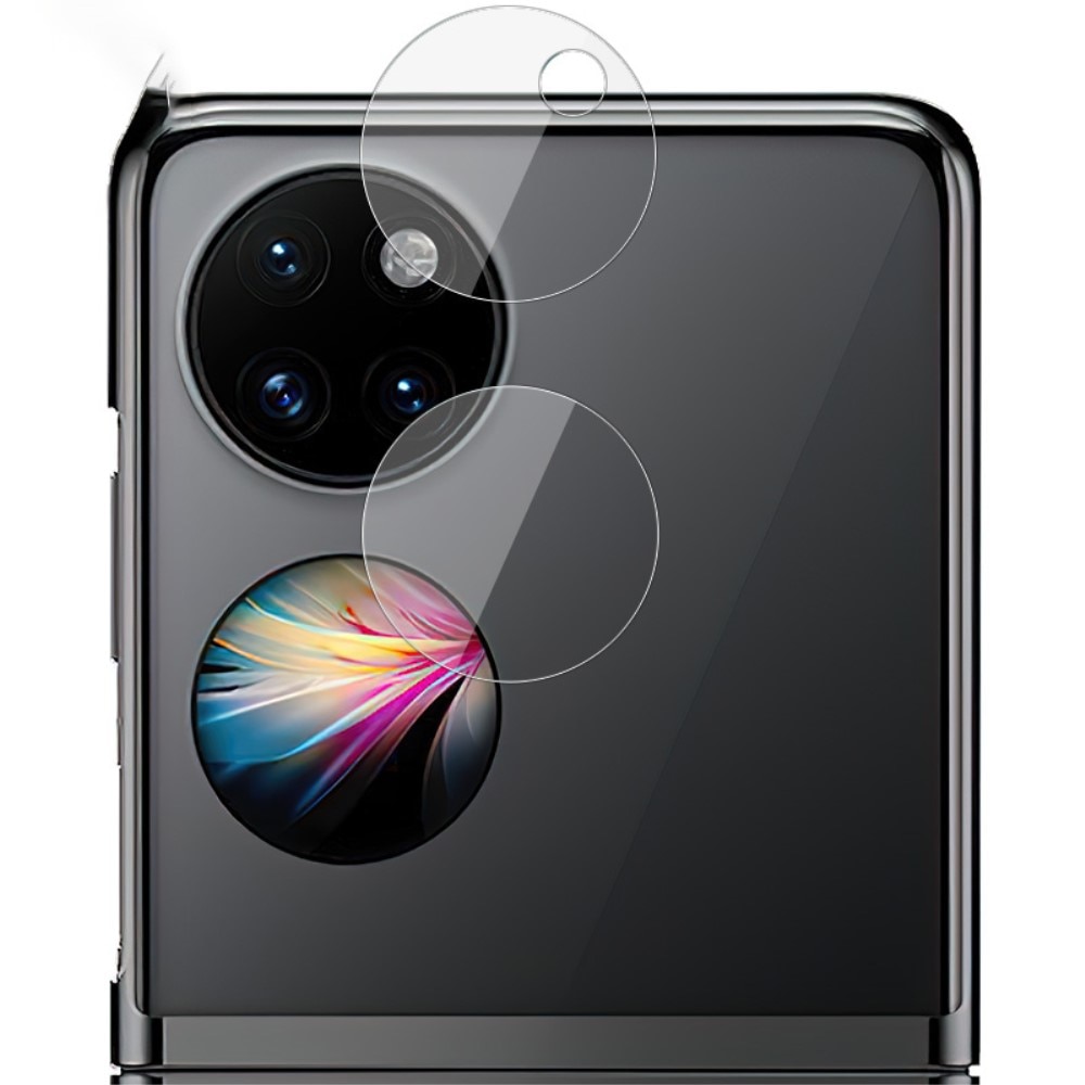 Härdat Glas 0.2mm Linsskydd Huawei Pocket S/P50 Pocket transparent