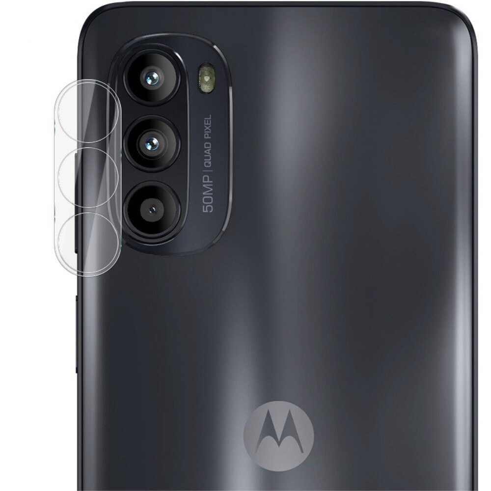 Härdat Glas 0.2mm Linsskydd Motorola Moto G52 Genomskinlig