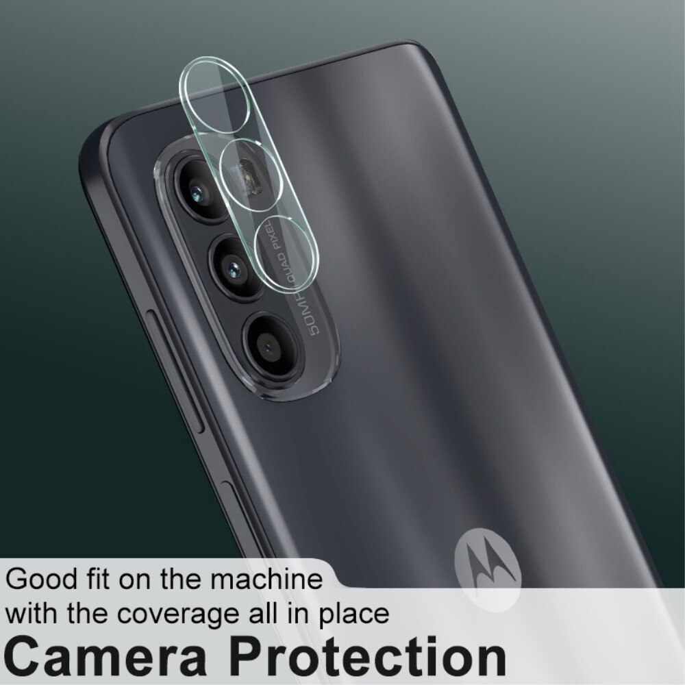 Härdat Glas 0.2mm Linsskydd Motorola Moto G52 Genomskinlig