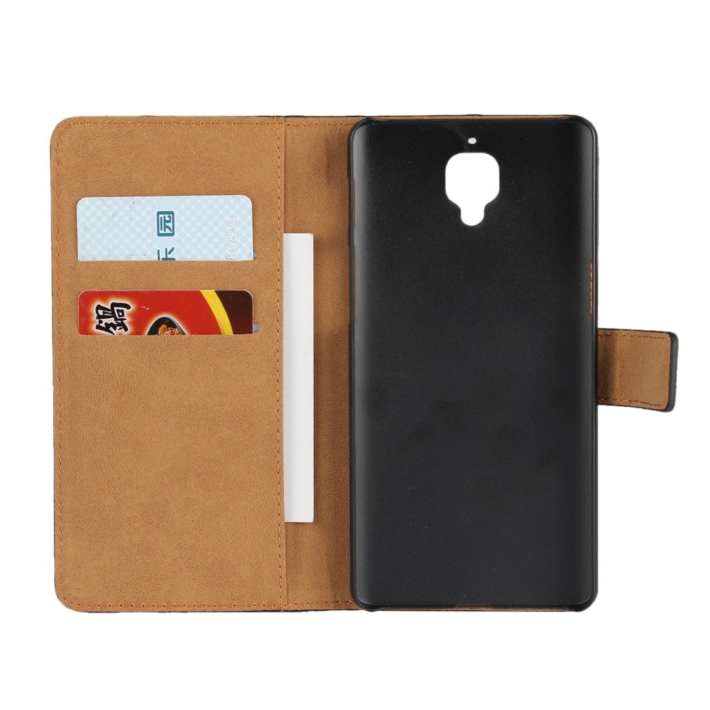 Plånboksfodral OnePlus 3/3T svart/brun
