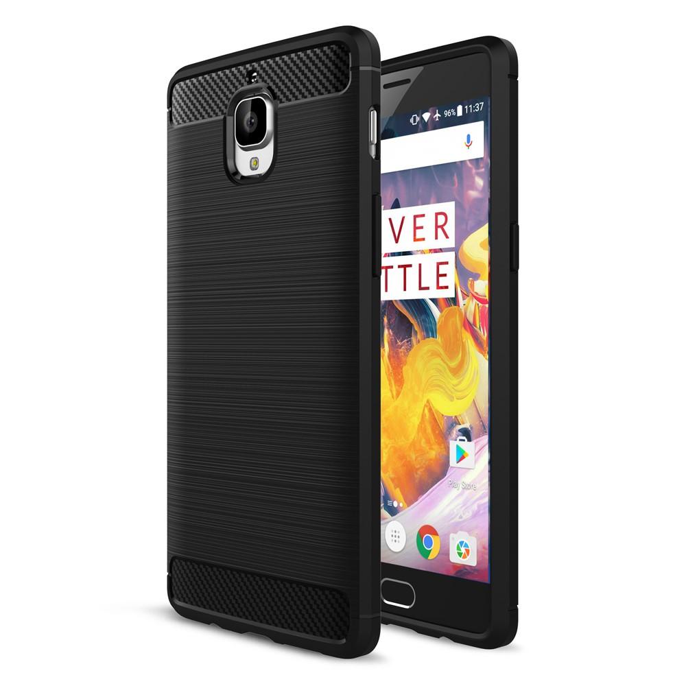 Brushed TPU Case for OnePlus 3/3T black