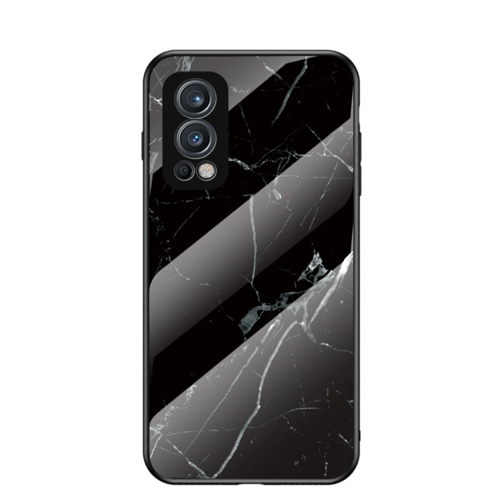 Skal Härdat Glas OnePlus Nord 2 5G svart marmor