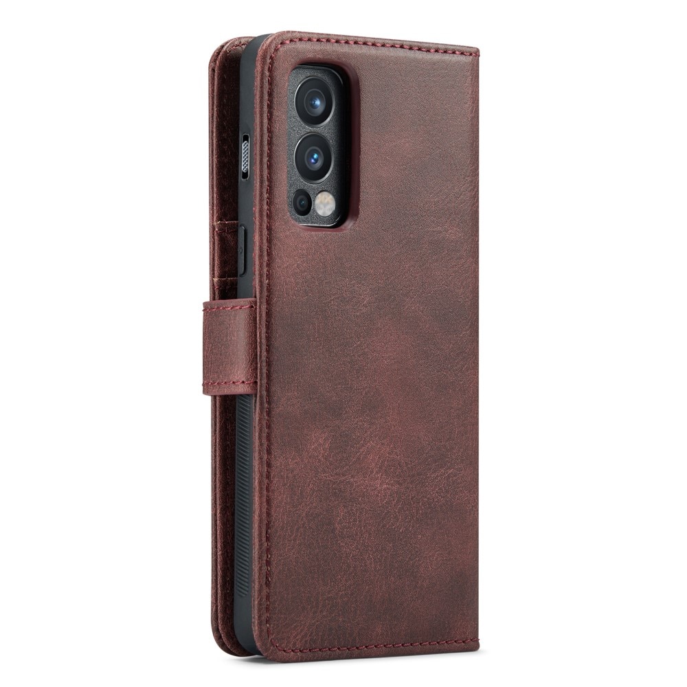 Magnet Wallet  OnePlus Nord 2 5G Red