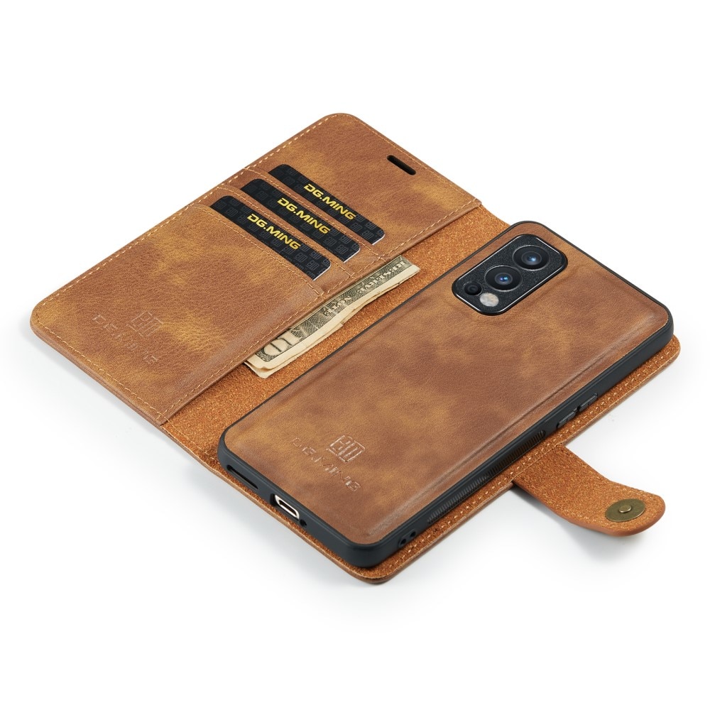 Magnet Wallet OnePlus Nord 2 5G Cognac