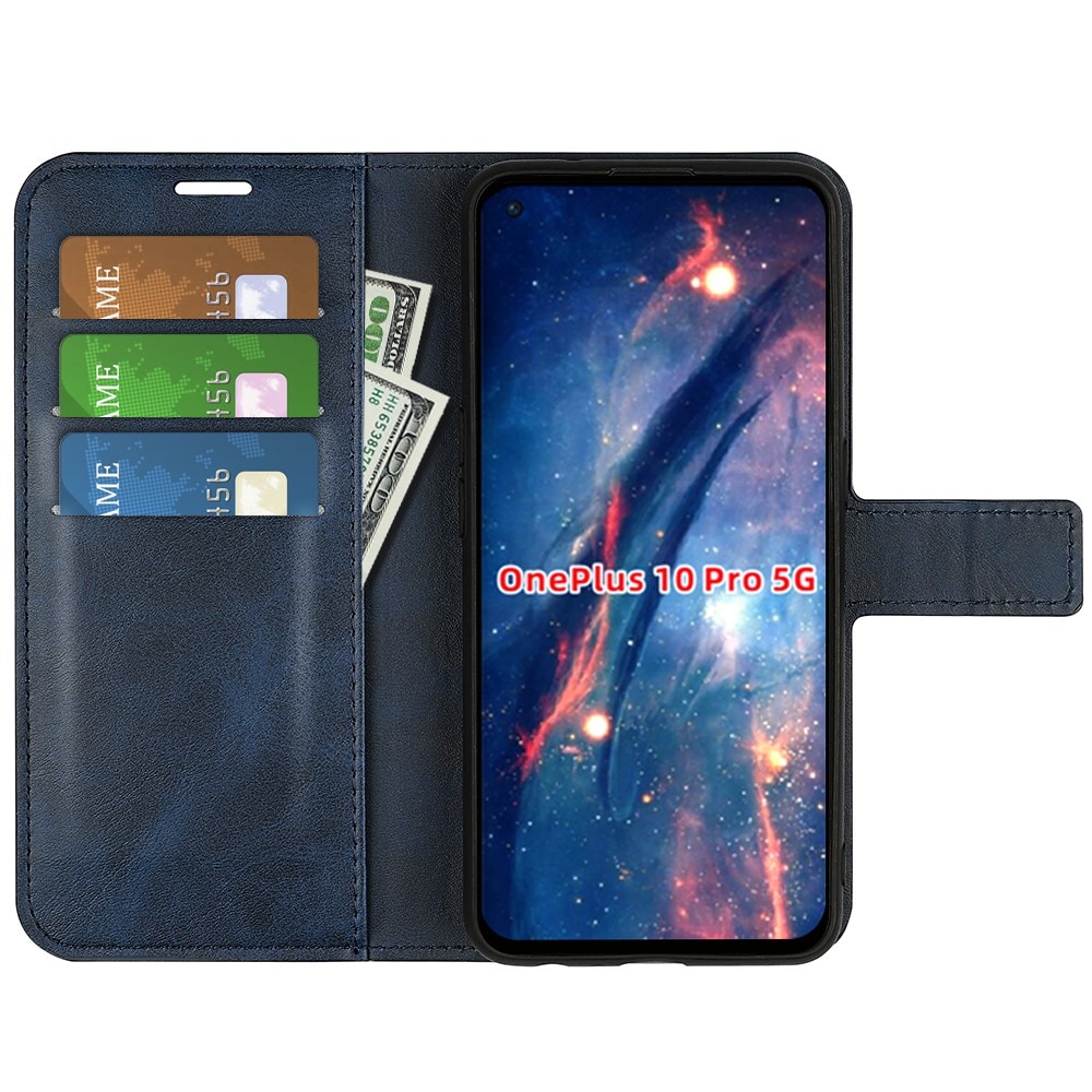 Leather Wallet OnePlus 10 Pro Blue