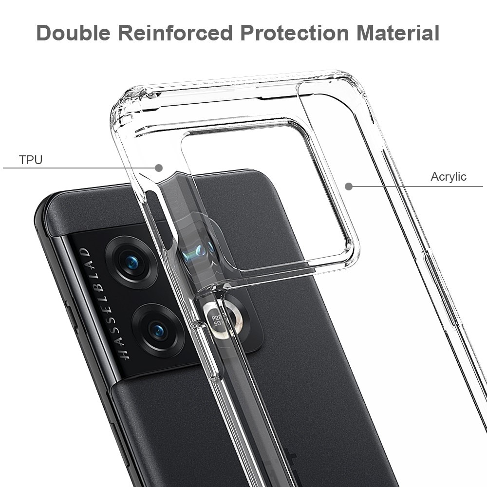 Crystal Hybrid Case OnePlus 10 Pro Transparent