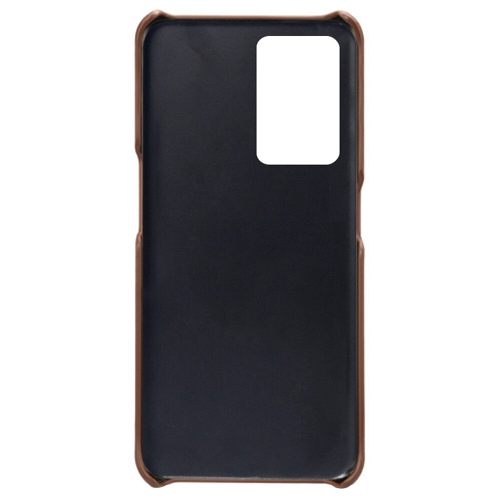 Card Slots Case OnePlus Nord 2T 5G brun