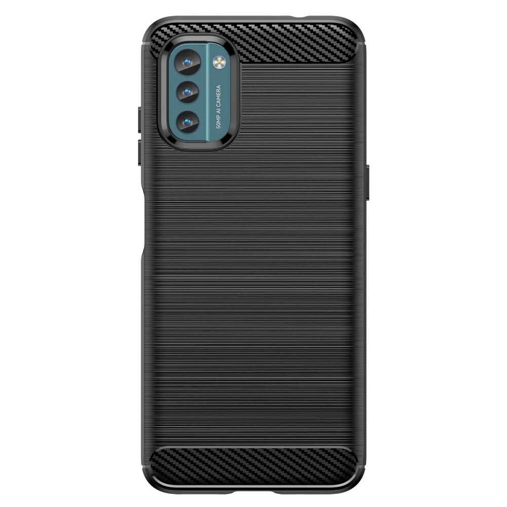  Nokia G11/Nokia G21 Skal TPU Brushed Svart