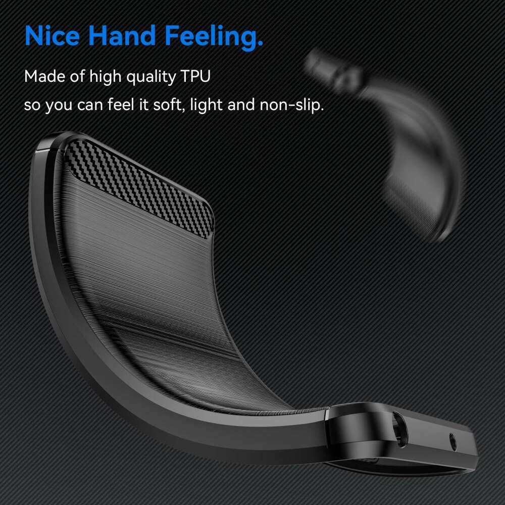  Nokia G11/Nokia G21 Skal TPU Brushed Svart