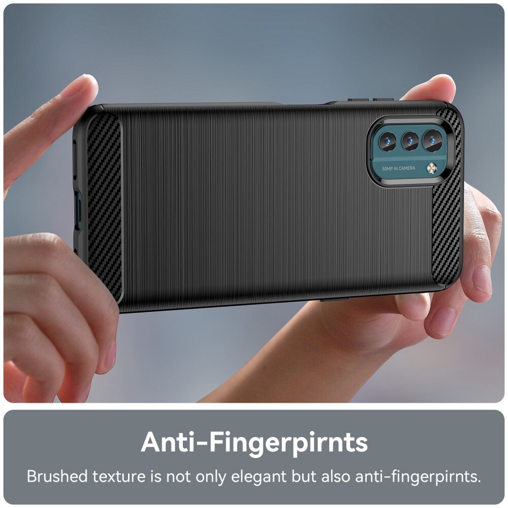  Nokia G11/Nokia G21 Skal TPU Brushed Svart