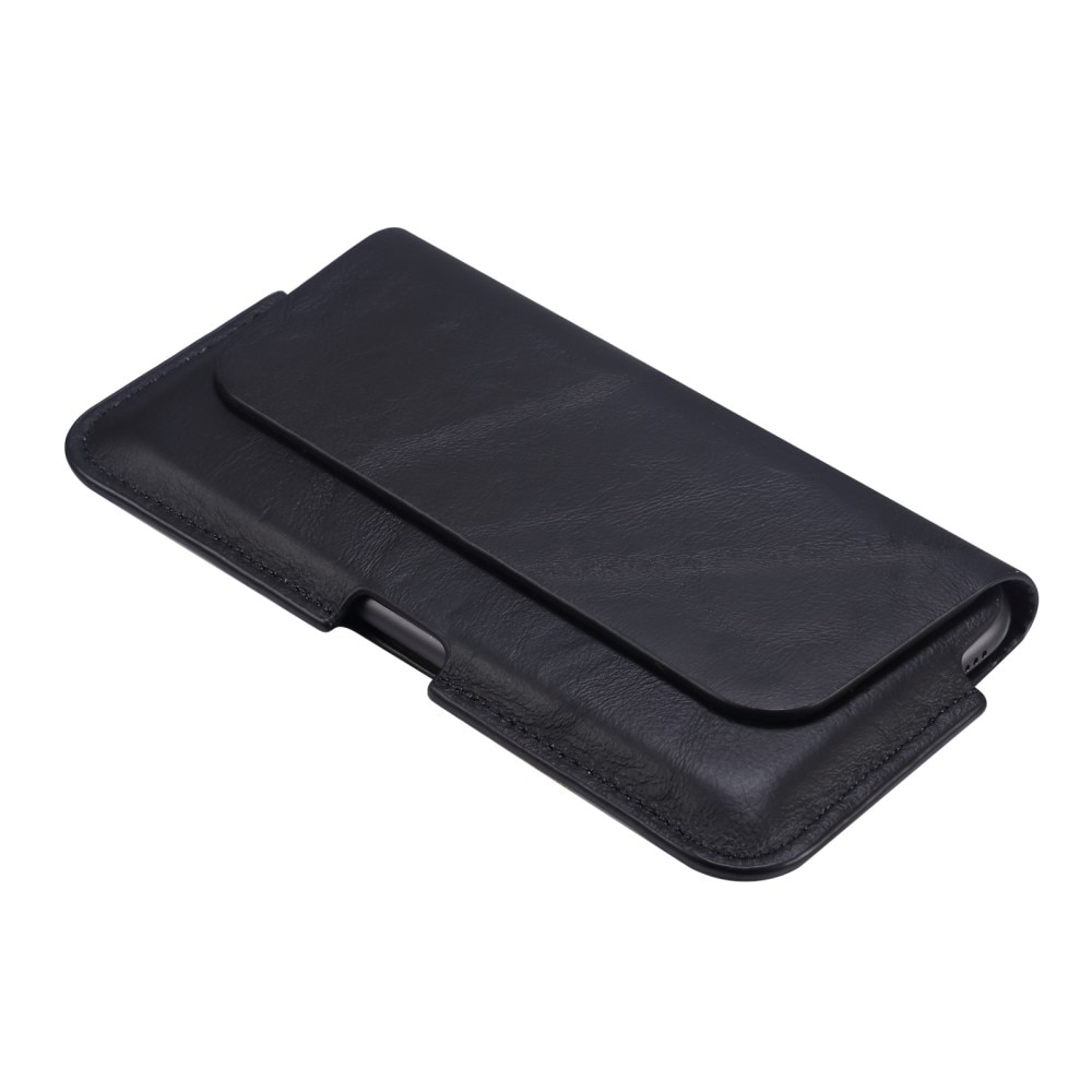 Bältesväska Läder Xiaomi Redmi Note 13 Pro Plus svart