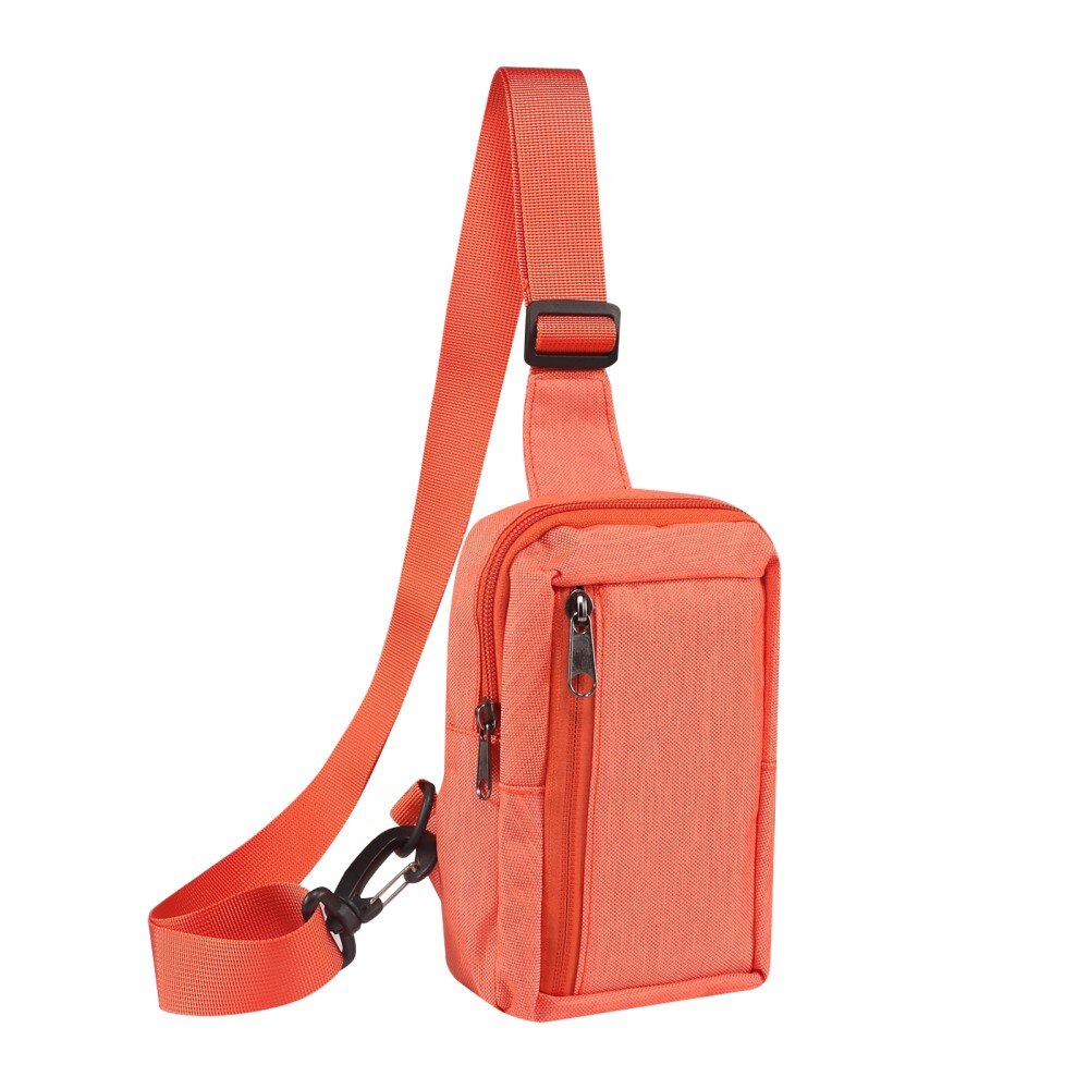 Liten Crossbody Väska Nylon orange