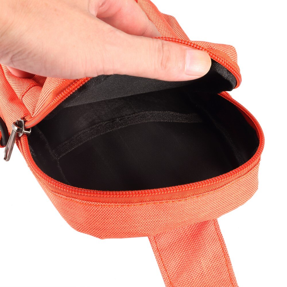 Liten Crossbody Väska Nylon orange