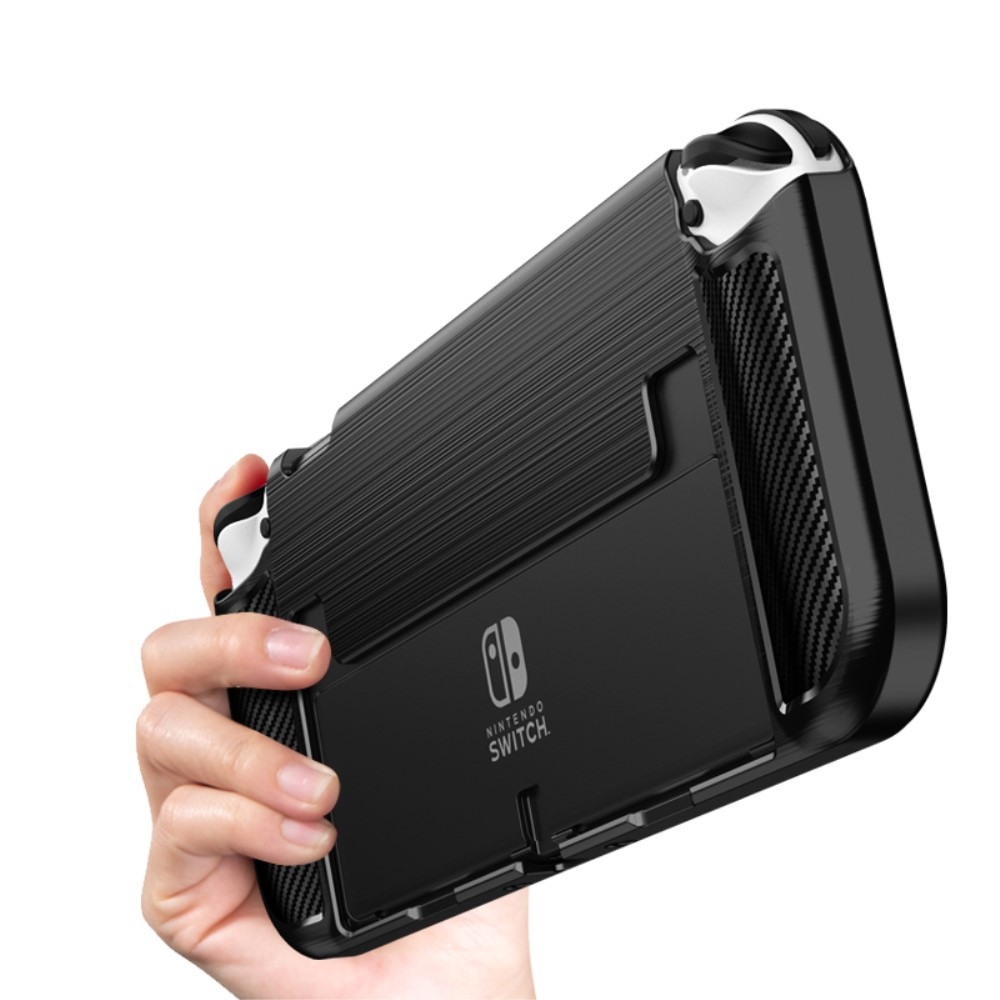 Brushed TPU Case Nintendo Switch OLED Black