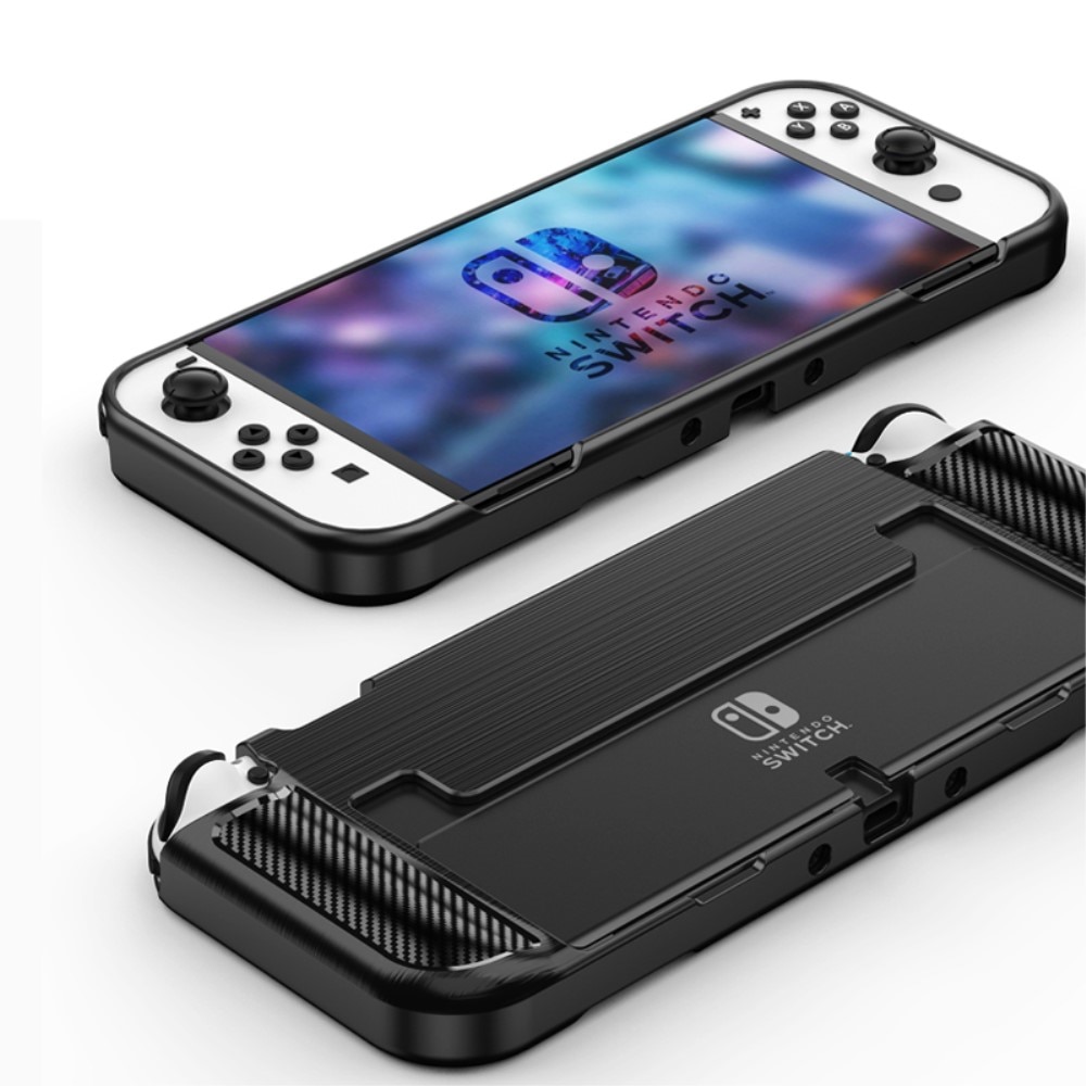 Brushed TPU Case Nintendo Switch OLED Black