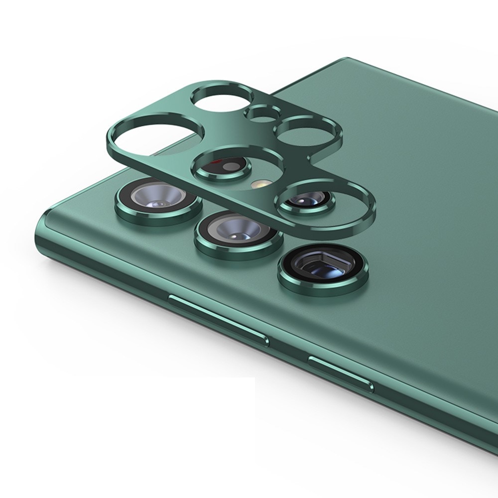 Kameraskydd Aluminium Samsung Galaxy S22 Ultra grön