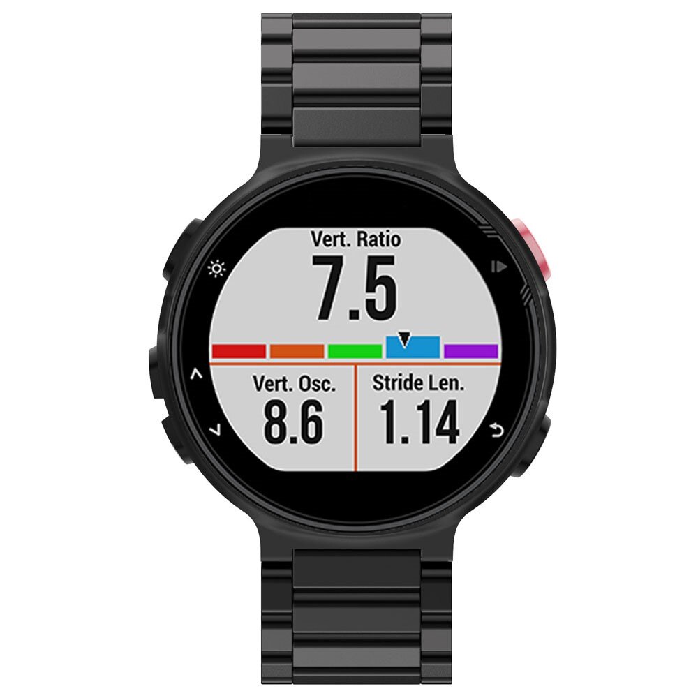 Metallarmband Garmin Forerunner 235/735XT svart