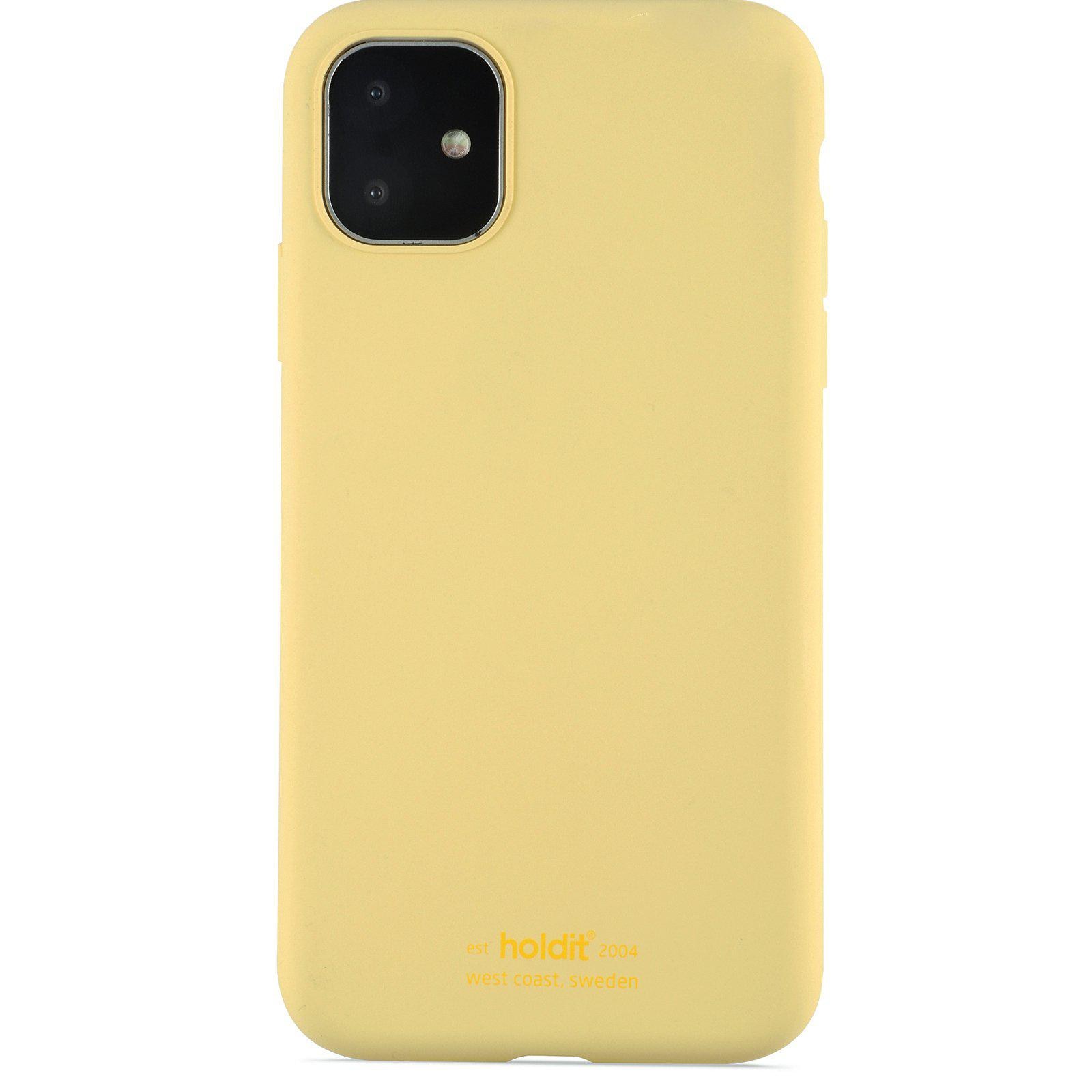 Silikonskal iPhone 11/XR Yellow