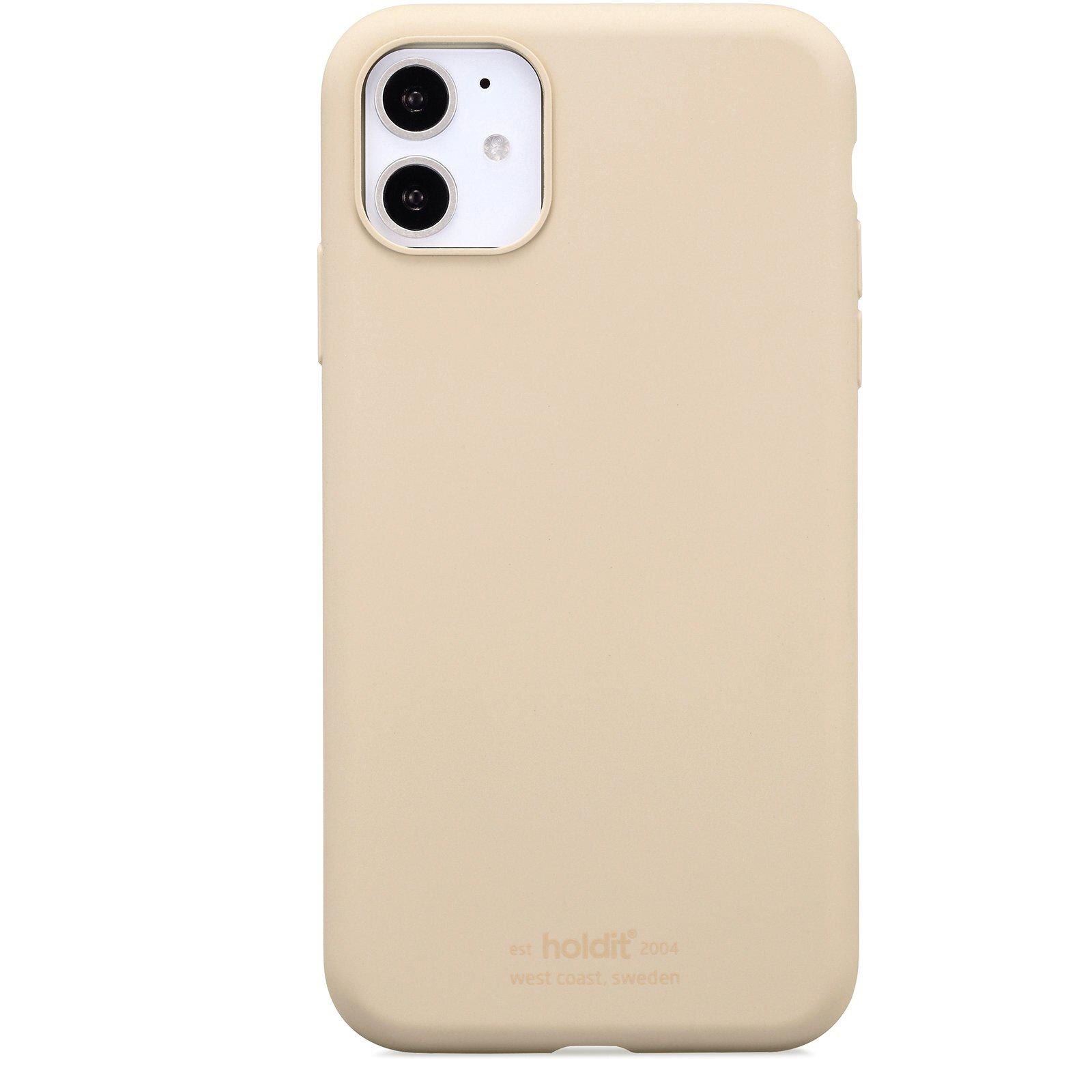 Silikonskal iPhone 11/XR Beige