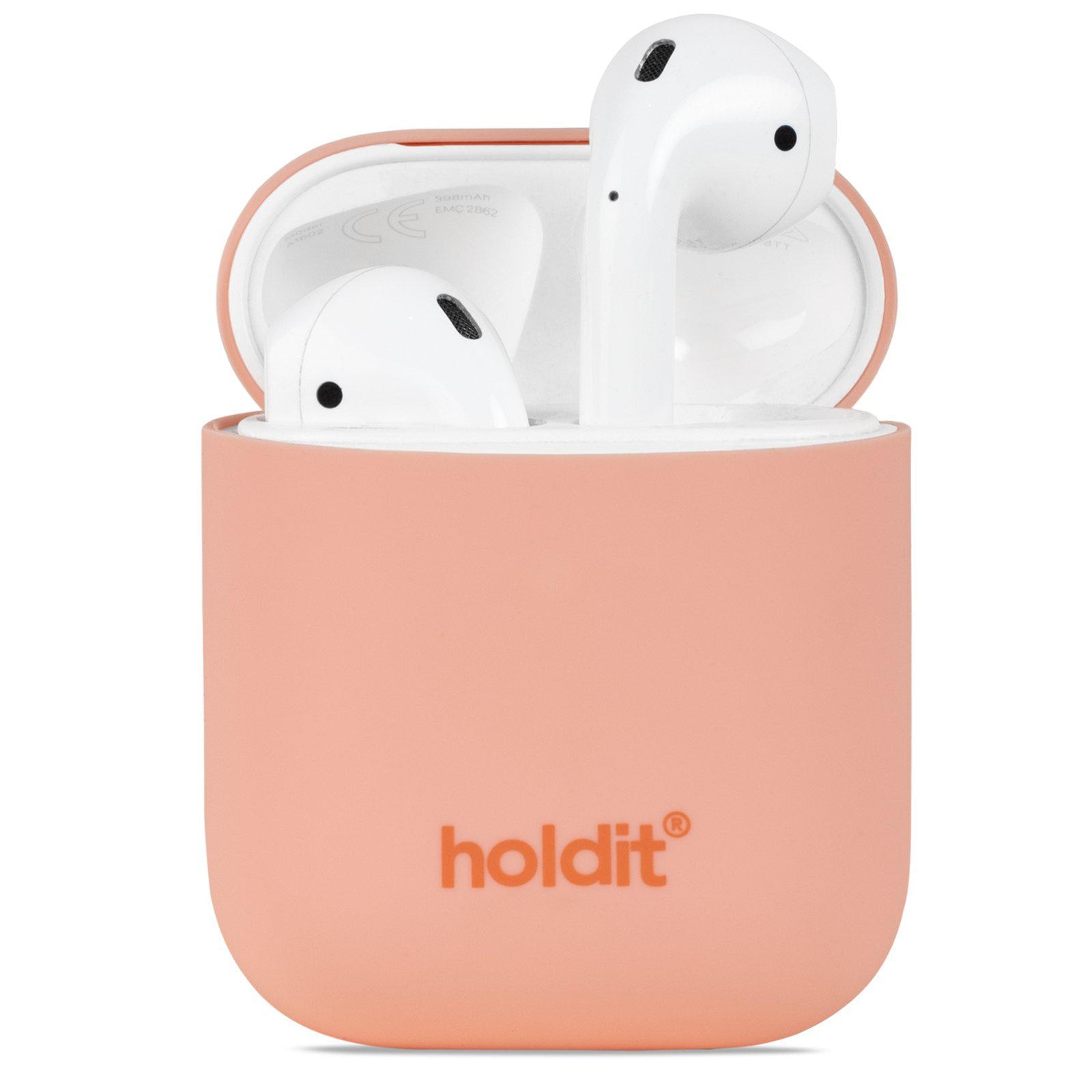 Silikonfodral Apple AirPods Pink Peach