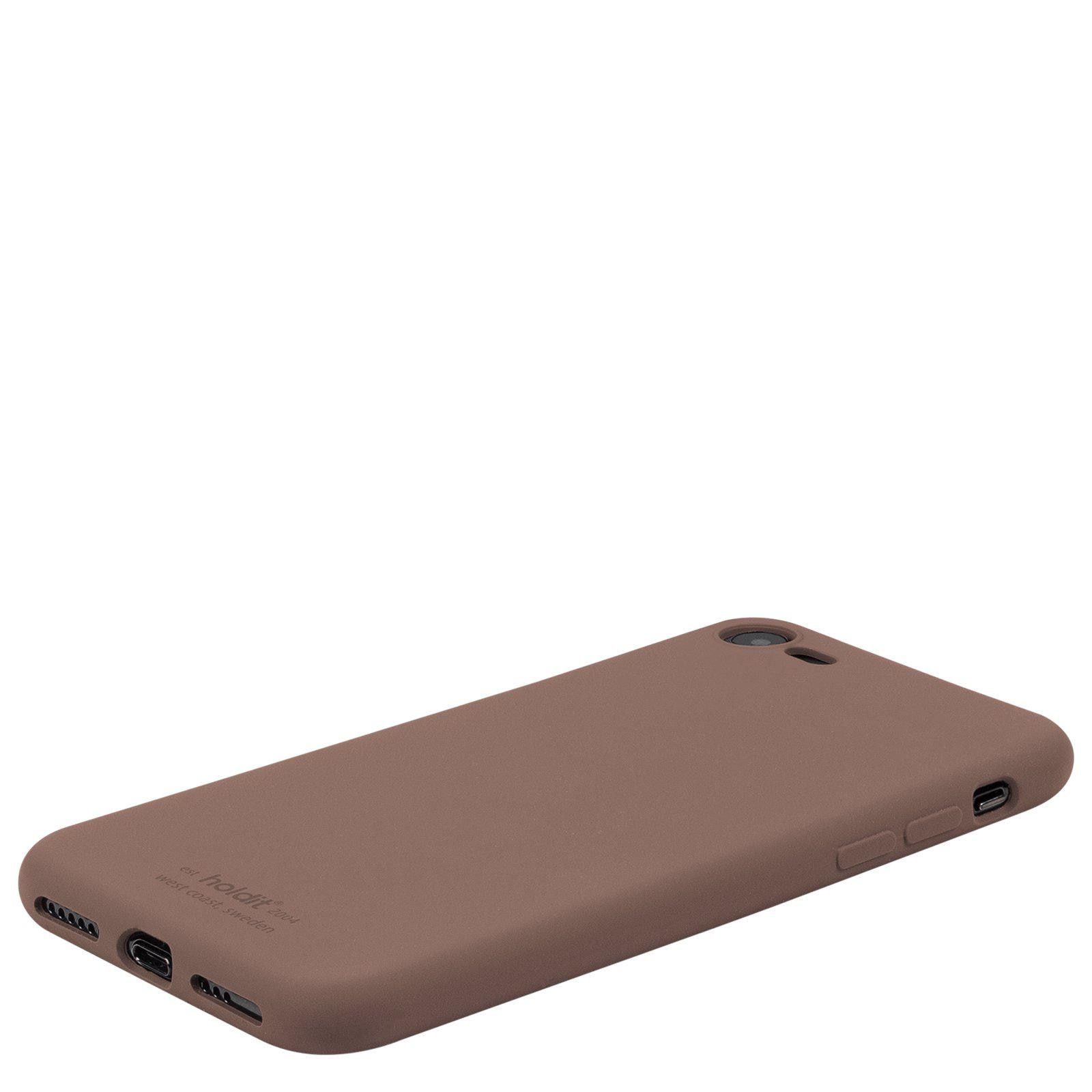 Silikonskal iPhone 7/8/SE Dark Brown