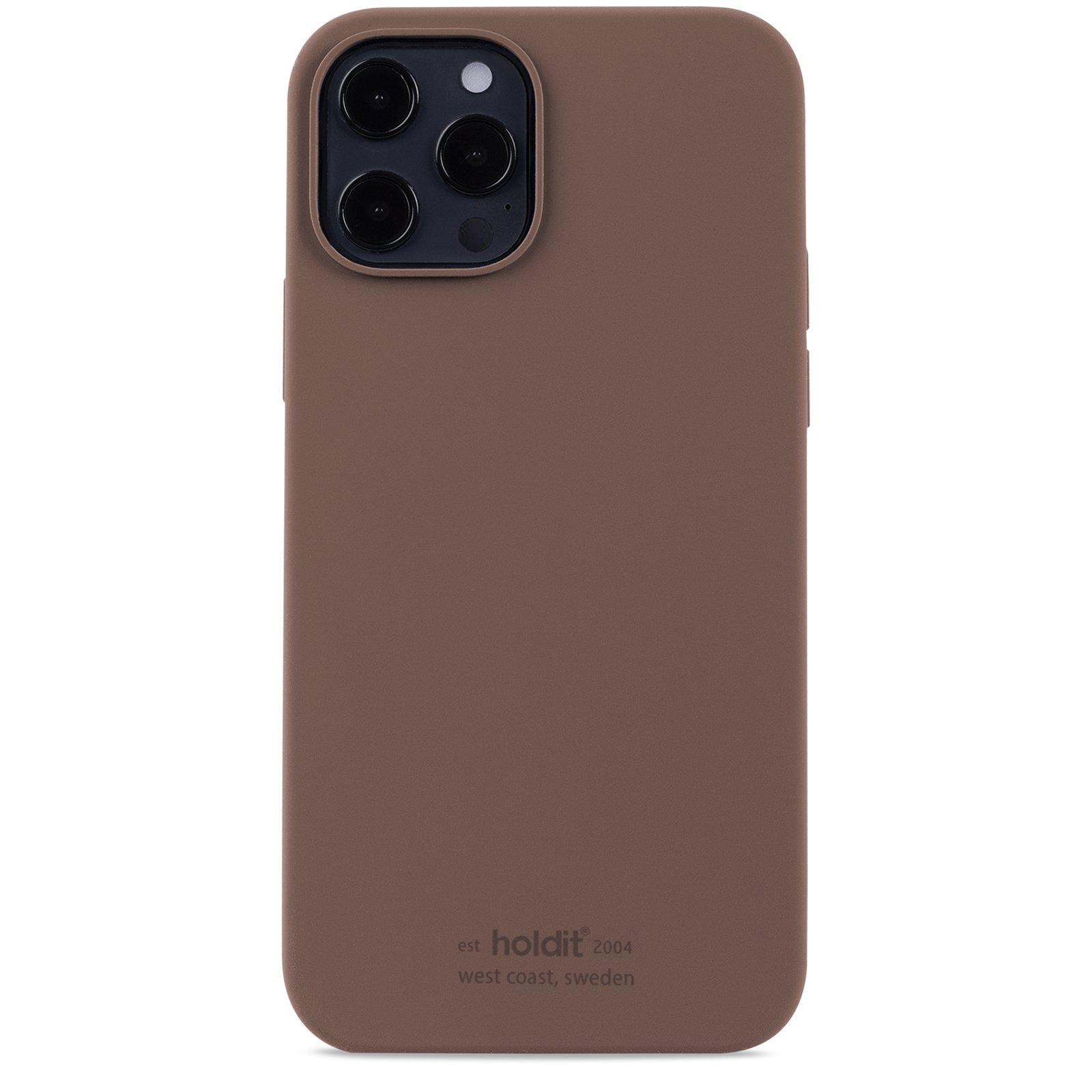 Silikonskal iPhone 12/12 Pro Dark Brown