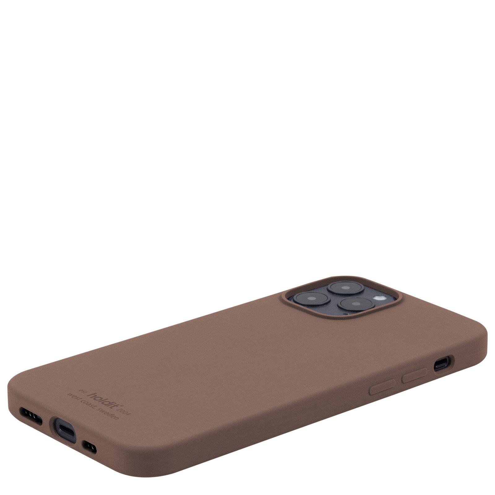 Silikonskal iPhone 12/12 Pro Dark Brown
