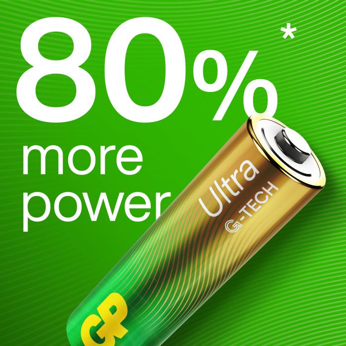 Ultra Alkaline AA-batteri 15AU/LR6 (4-pack)