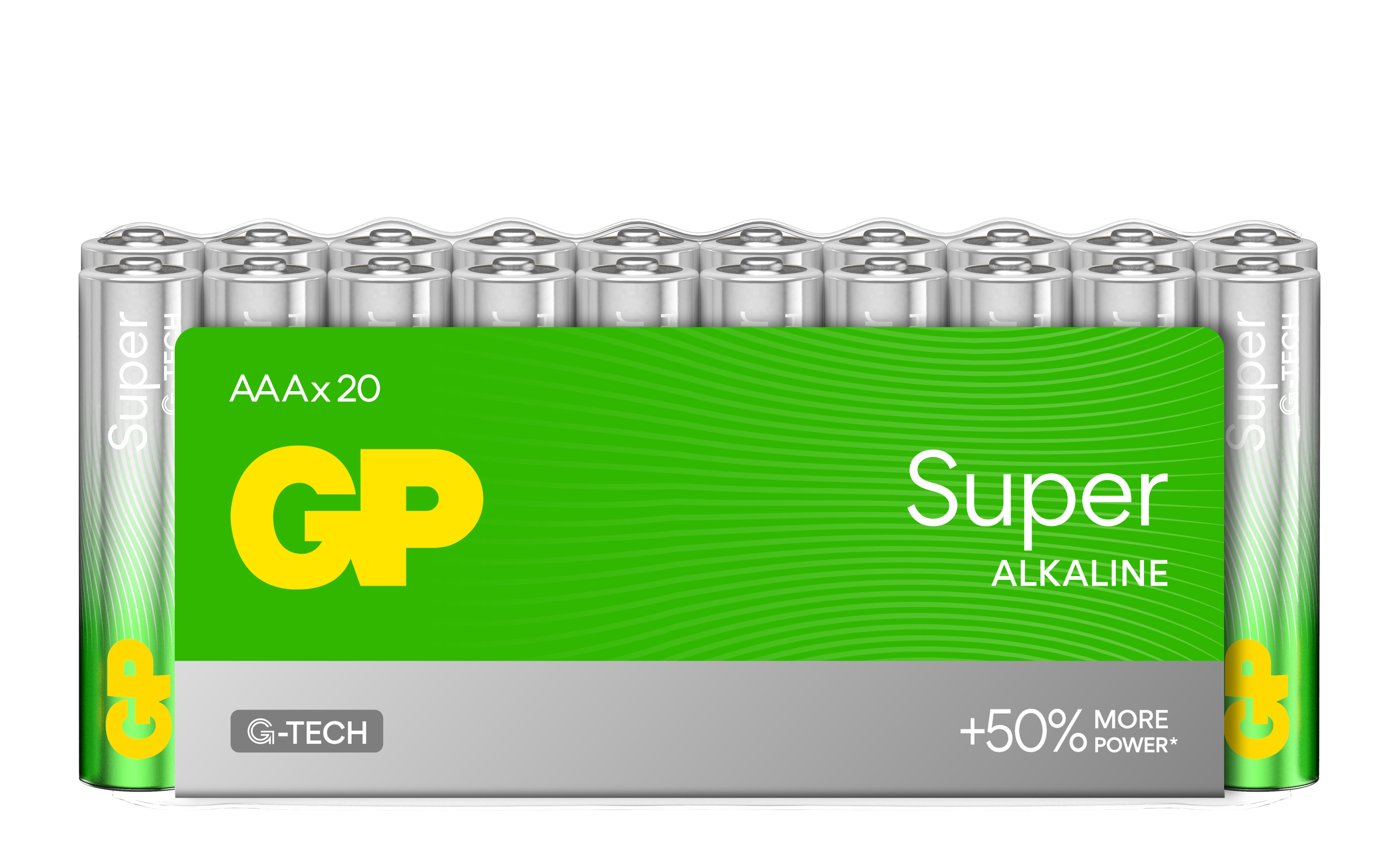 Super Alkaline AAA-batteri 24A/LR03 (20-pack)