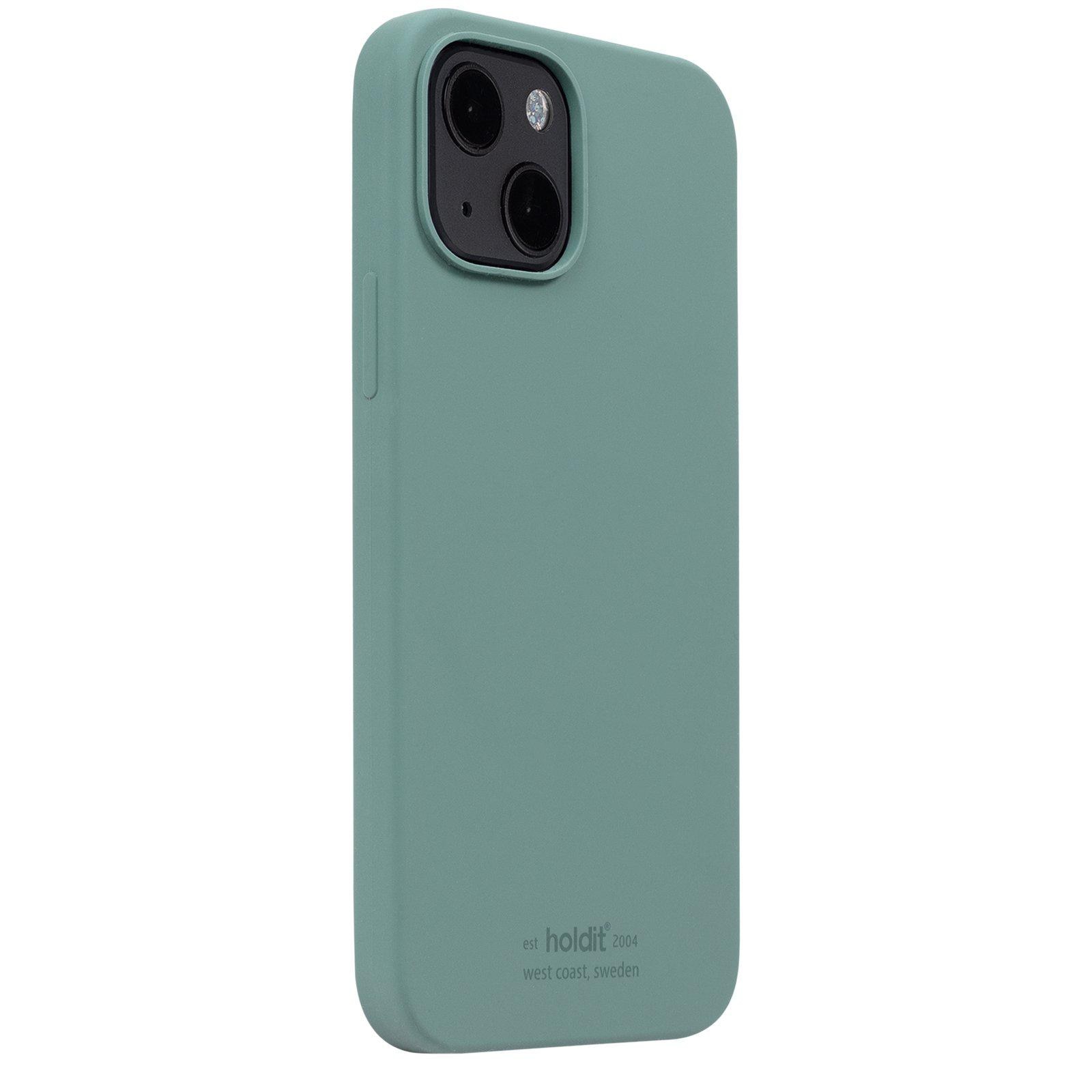 Silikonskal iPhone 14 Plus Moss Green