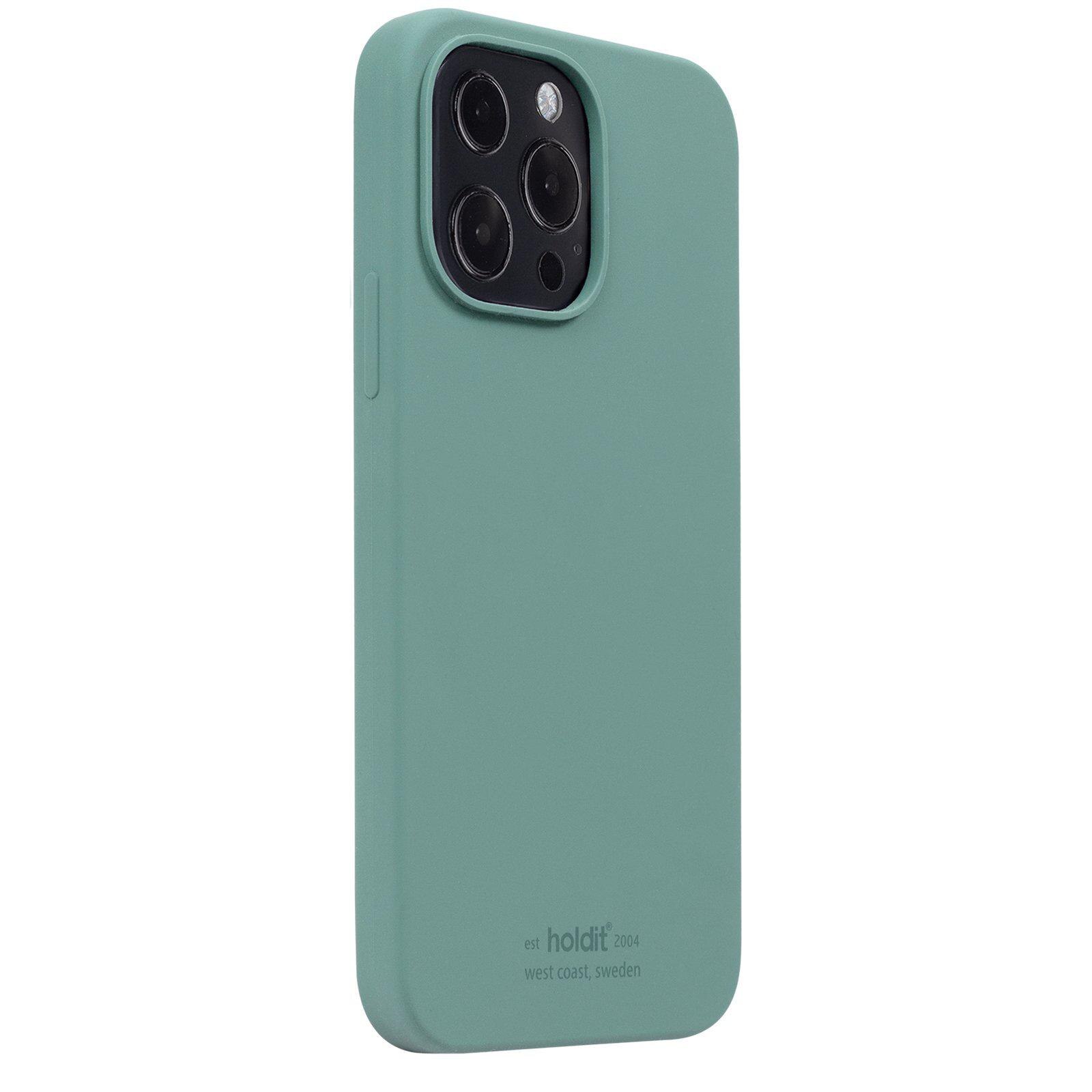 Silikonskal iPhone 13 Pro Moss Green