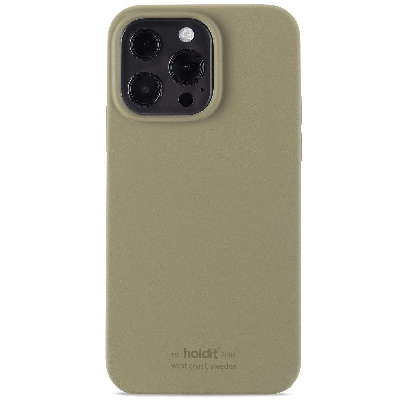 Silikonskal iPhone 13 Pro Khaki Green