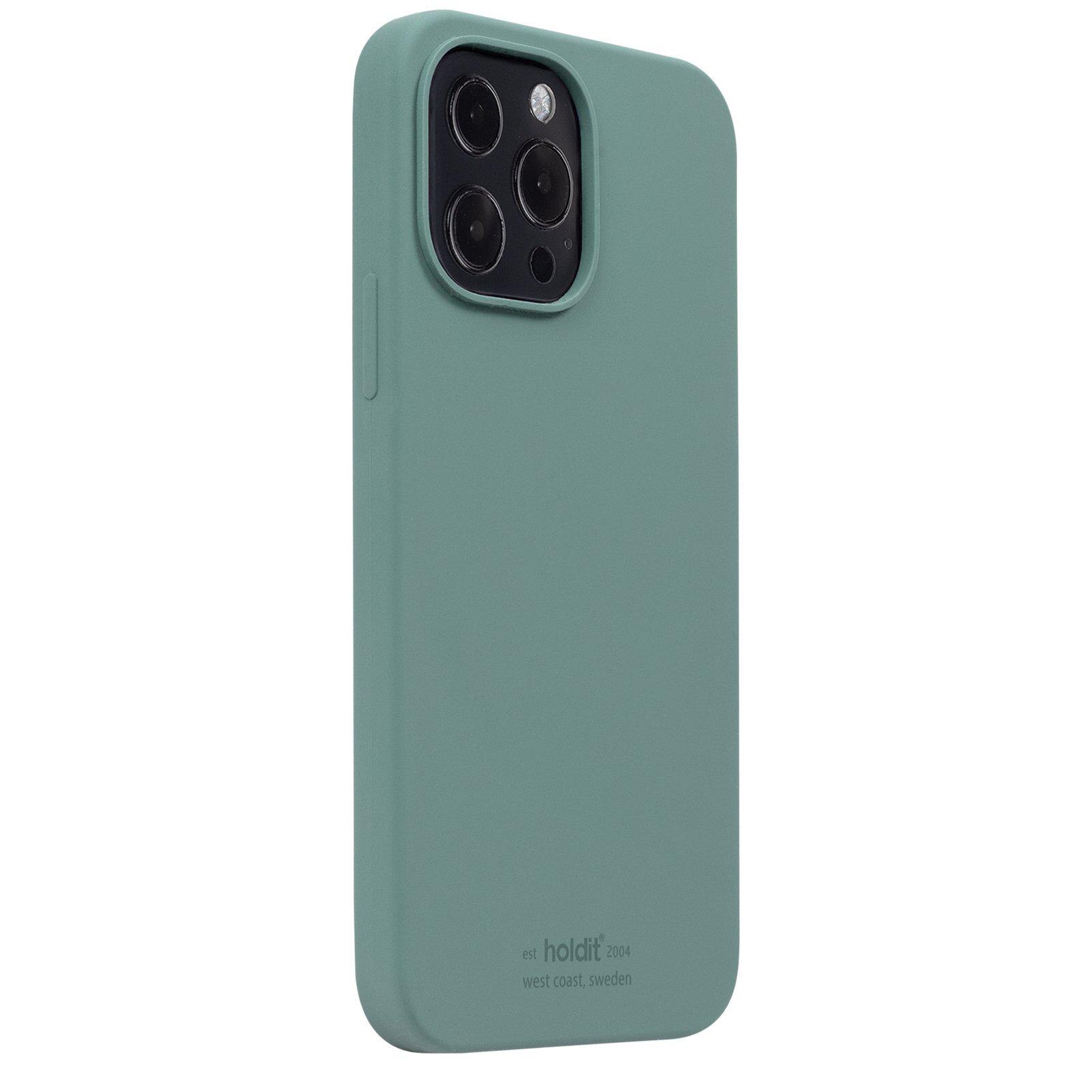 Silikonskal iPhone 14 Pro Moss Green