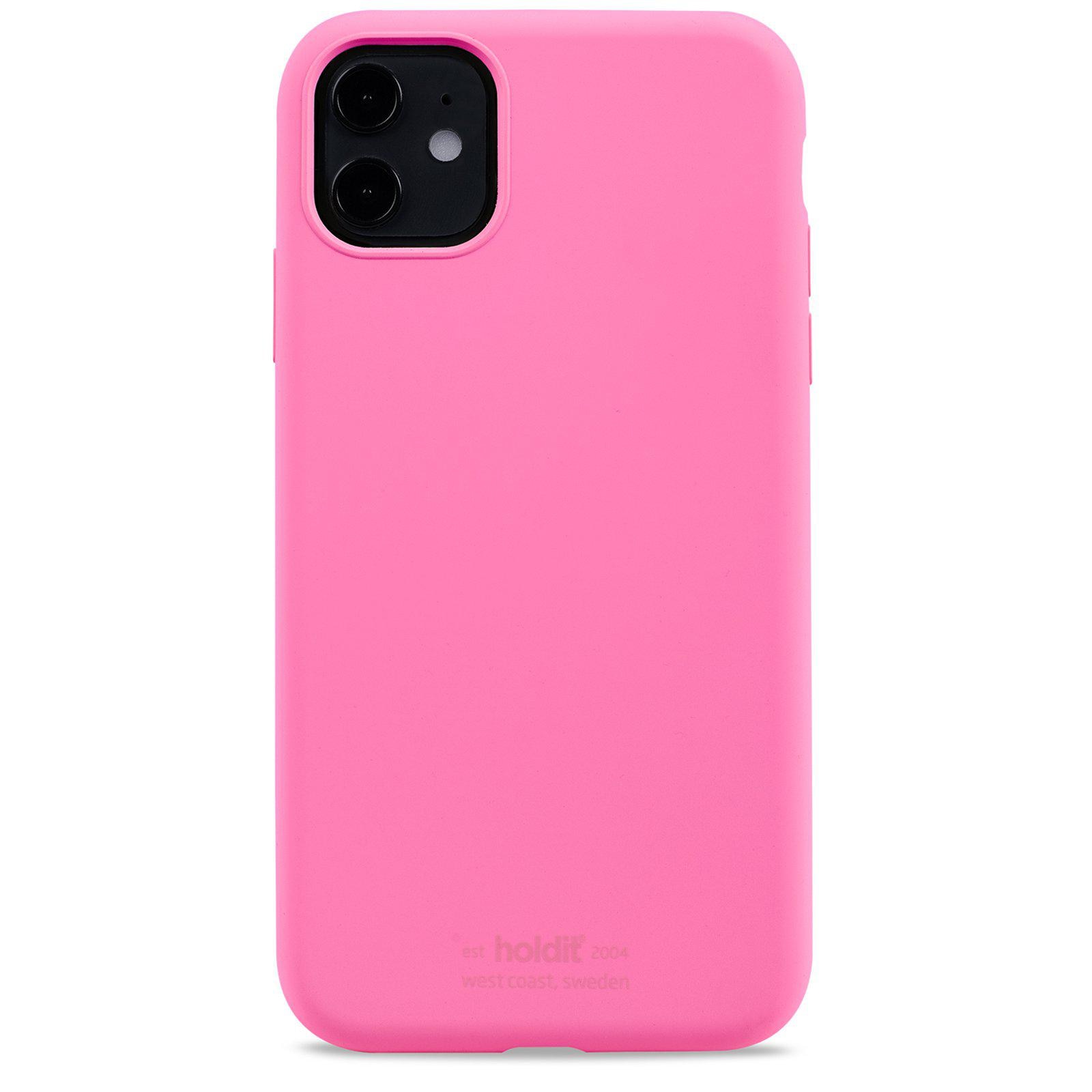 Silikonskal iPhone 11/XR Bright Pink