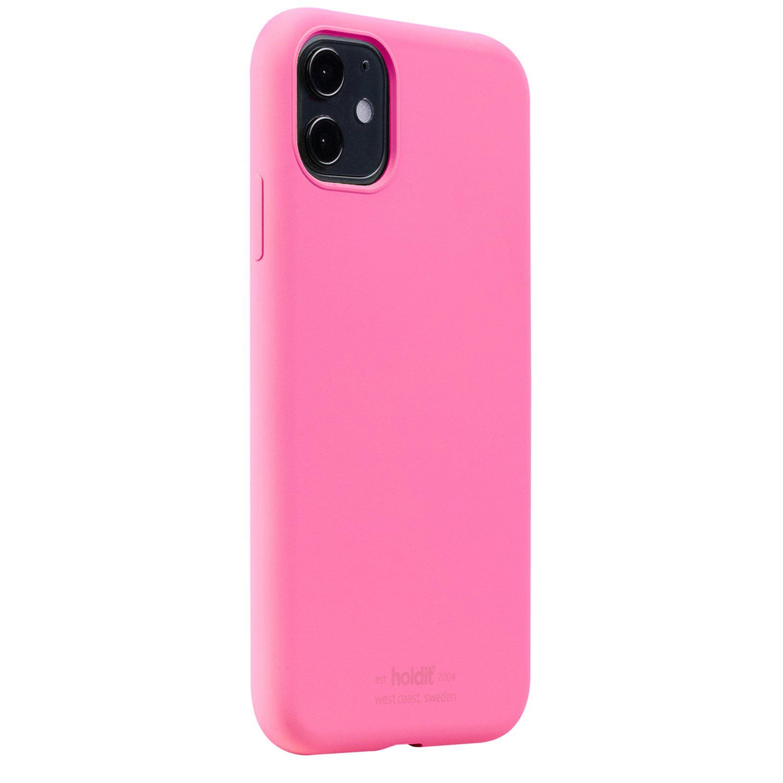 Silikonskal iPhone 11 Bright Pink
