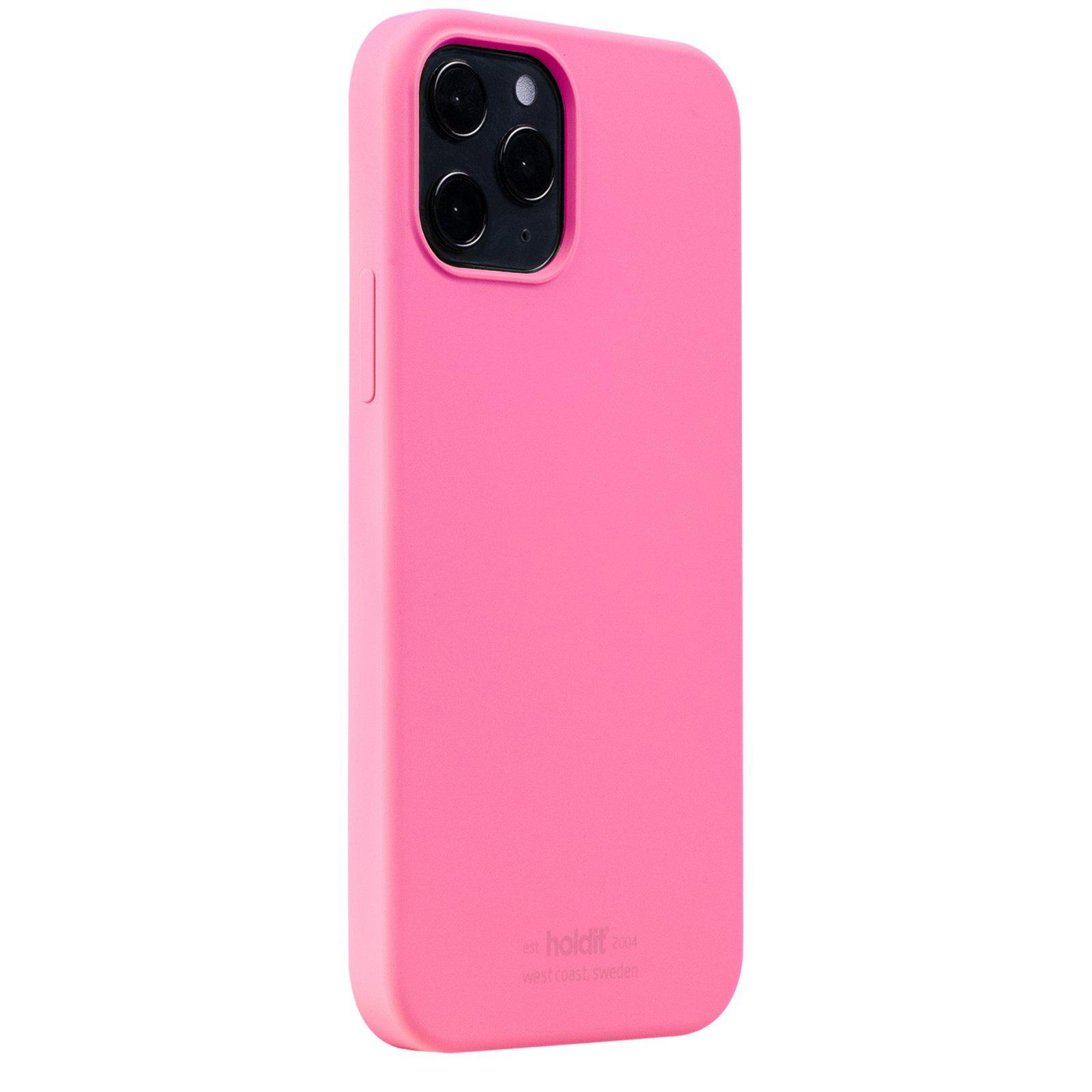 Silikonskal iPhone 12/12 Pro Bright Pink