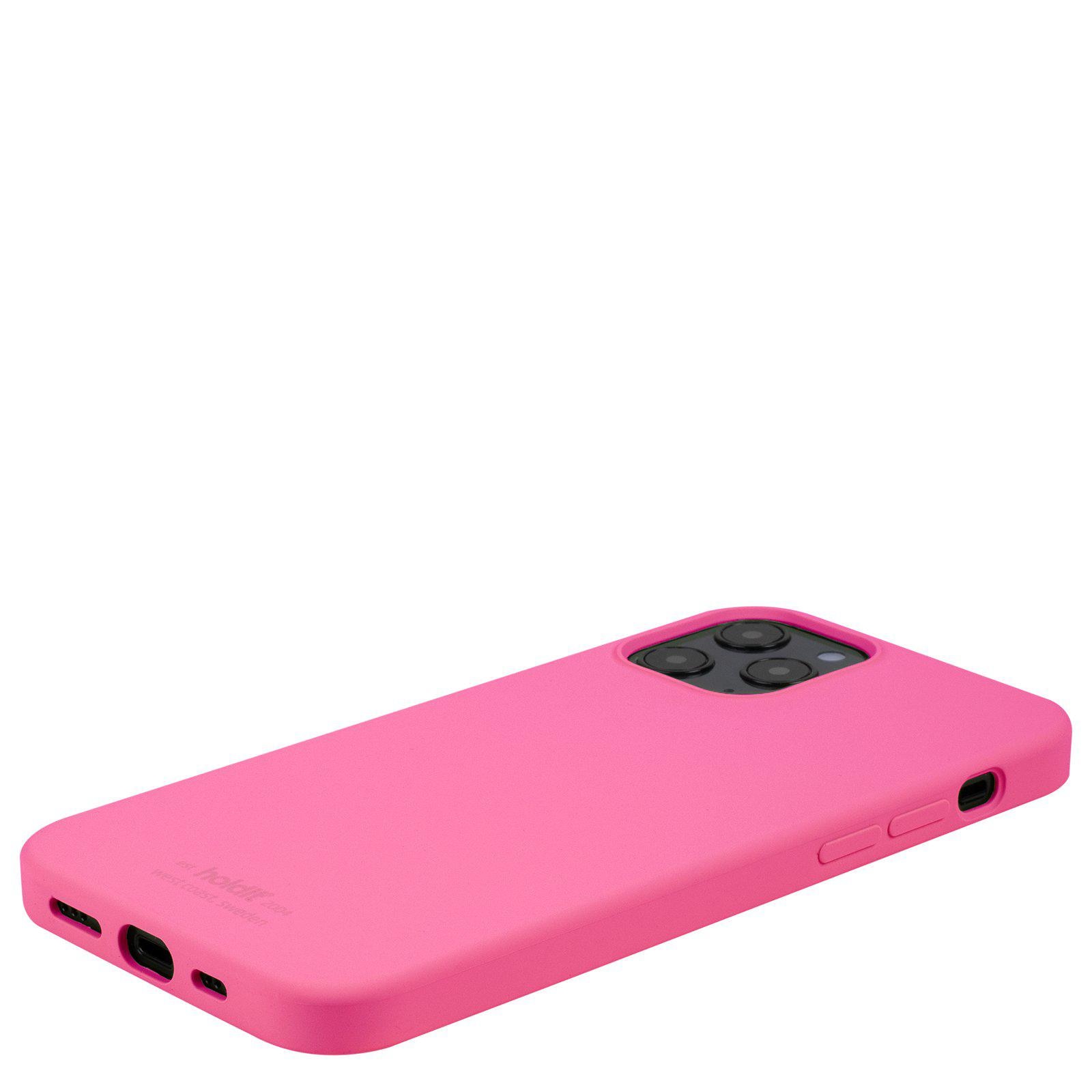 Silikonskal iPhone 12/12 Pro Bright Pink