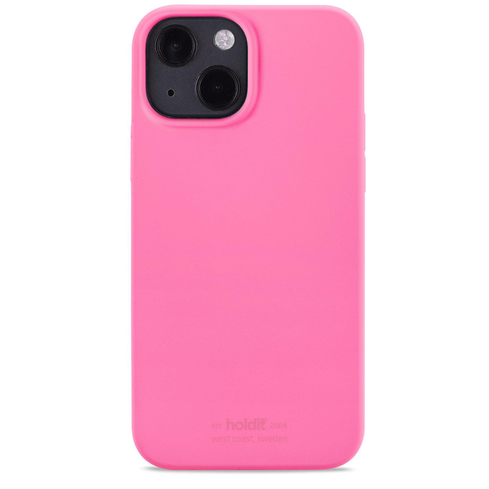 Silikonskal iPhone 14 Plus Bright Pink