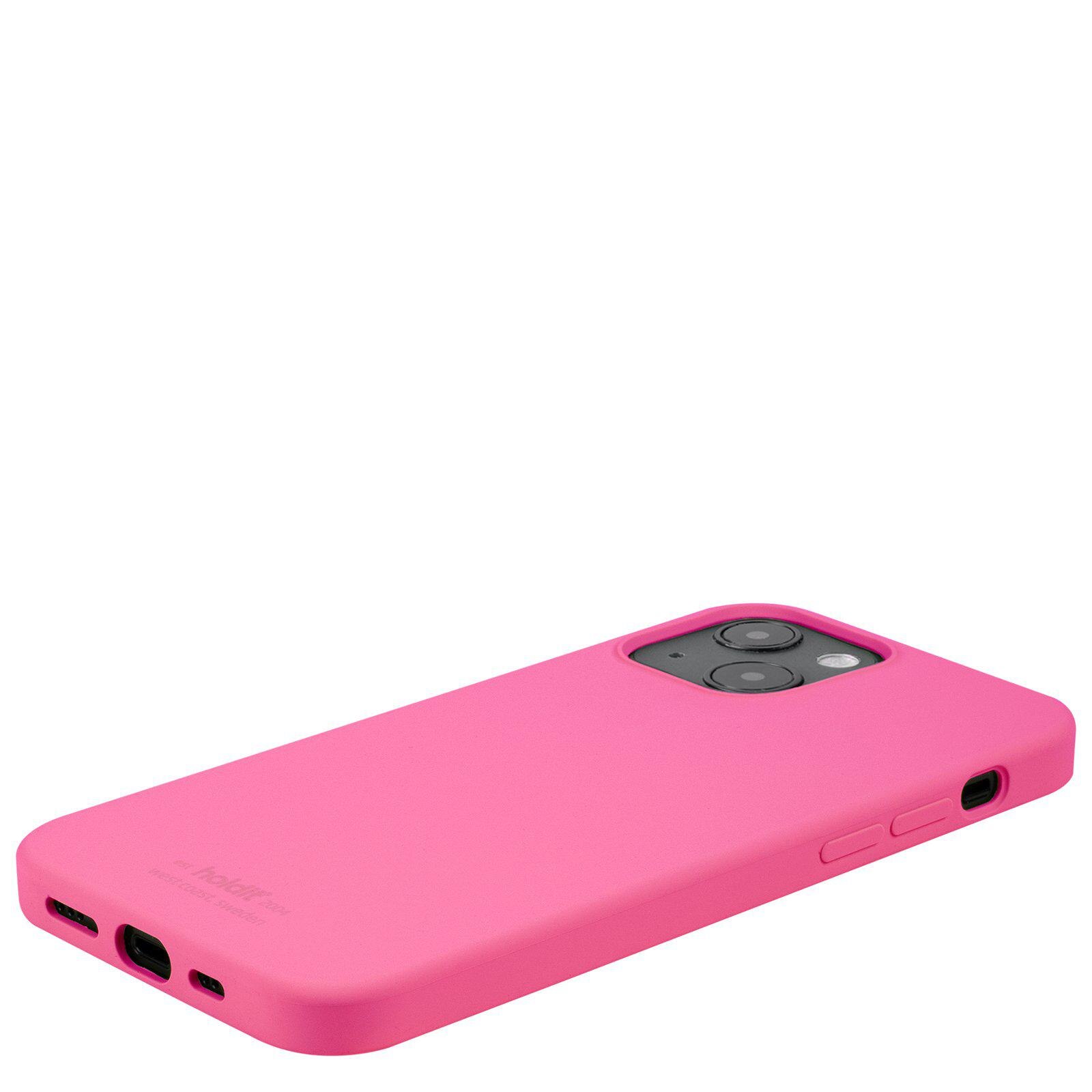 Silikonskal iPhone 14 Plus Bright Pink