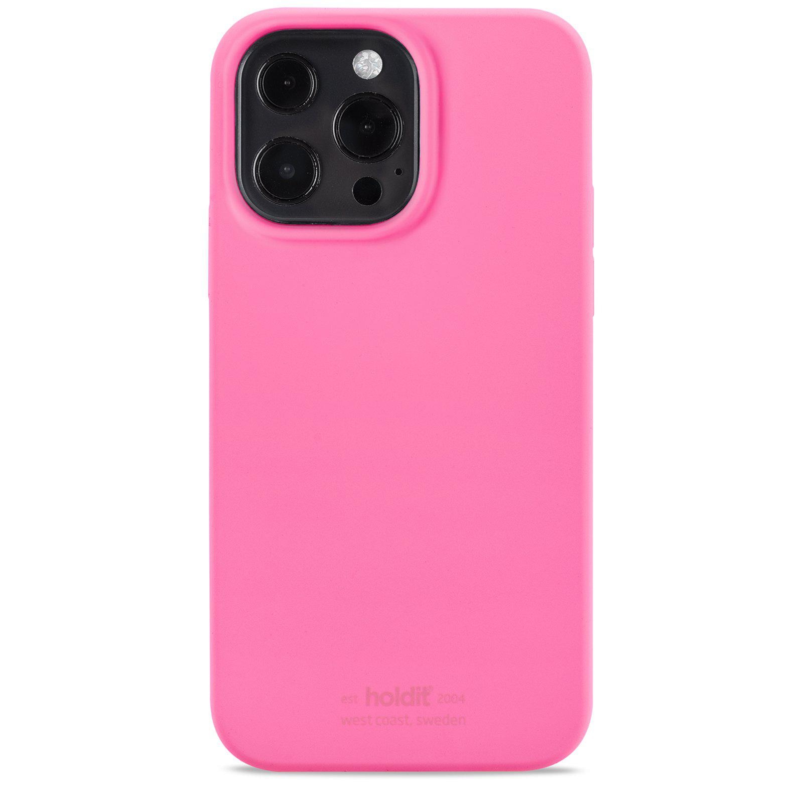 Silikonskal iPhone 14 Pro Bright Pink