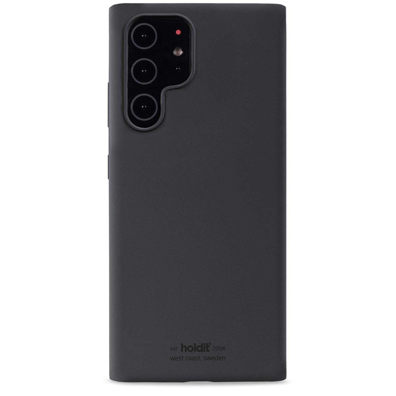 Silikonskal Samsung Galaxy S22 Ultra Svart