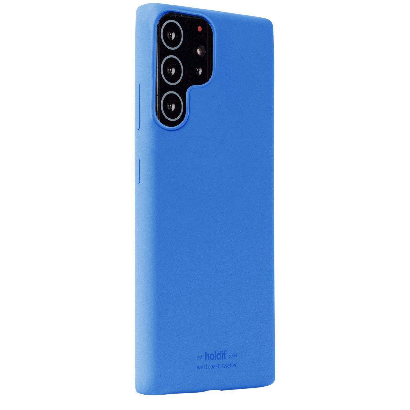 Silikonskal Samsung Galaxy S22 Ultra Blå