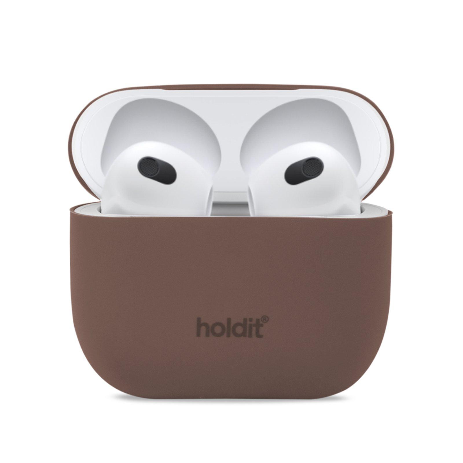 Silikonfodral AirPods 3 Dark Brown