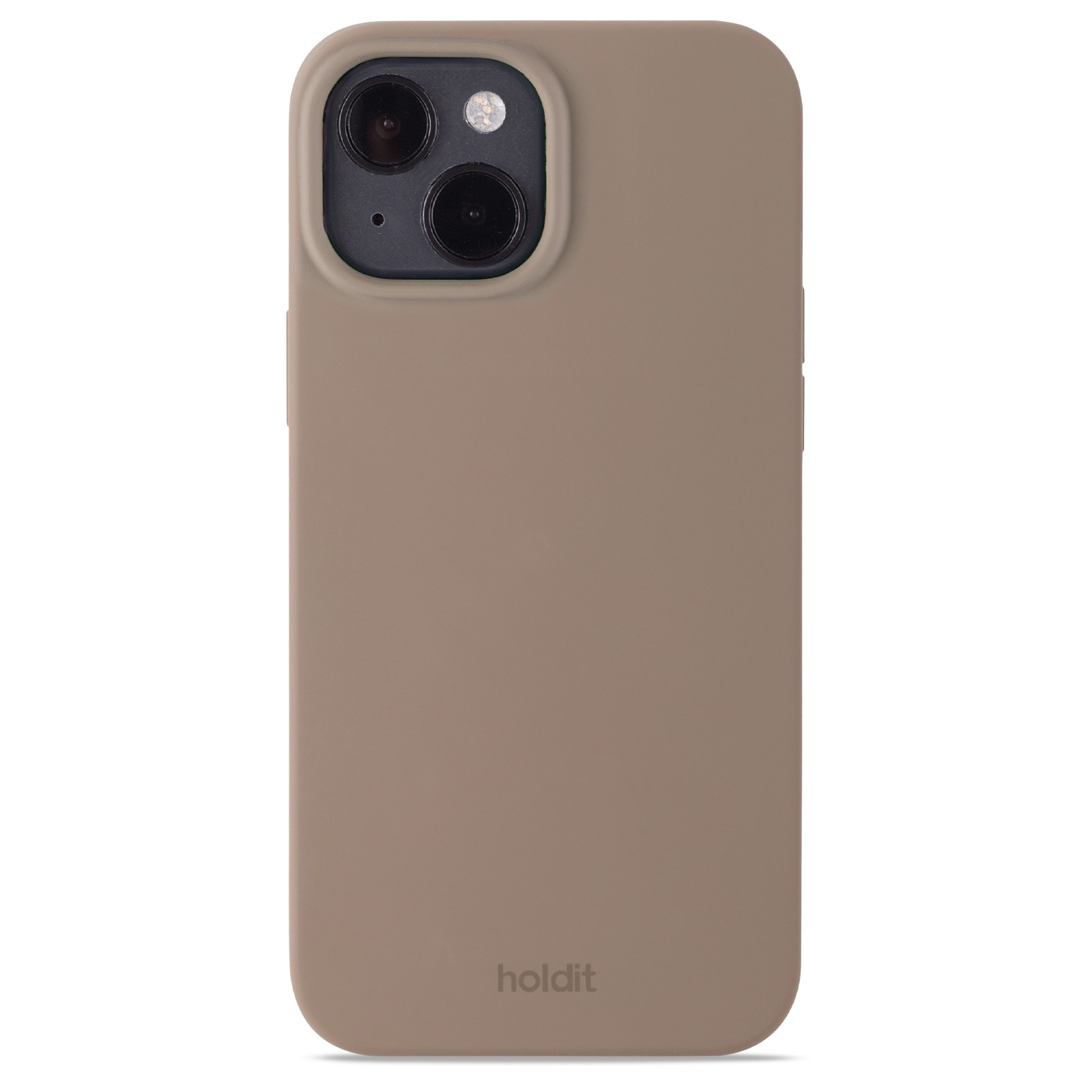 Silikonskal iPhone 14 Mocha Brown