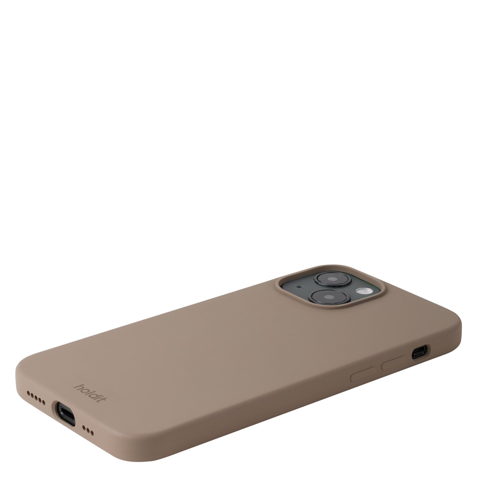 Silikonskal iPhone 14 Mocha Brown