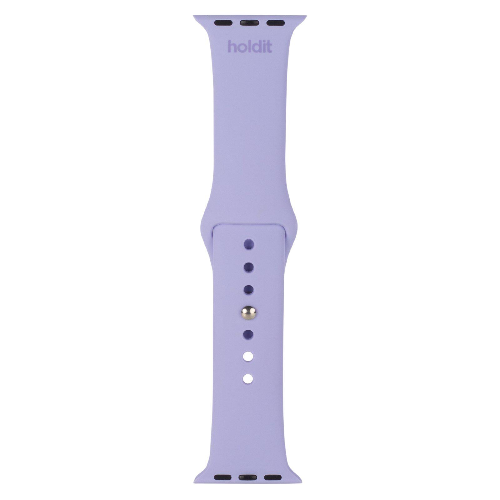Silikonband Apple Watch 41mm Series 8 Lavender