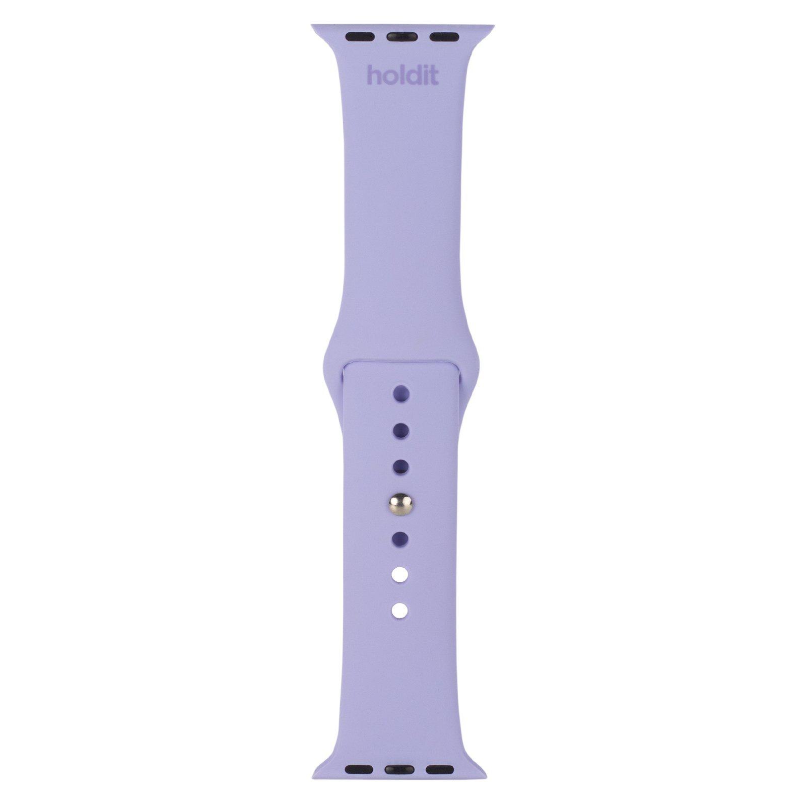 Silikonband Apple Watch 42mm Lavender