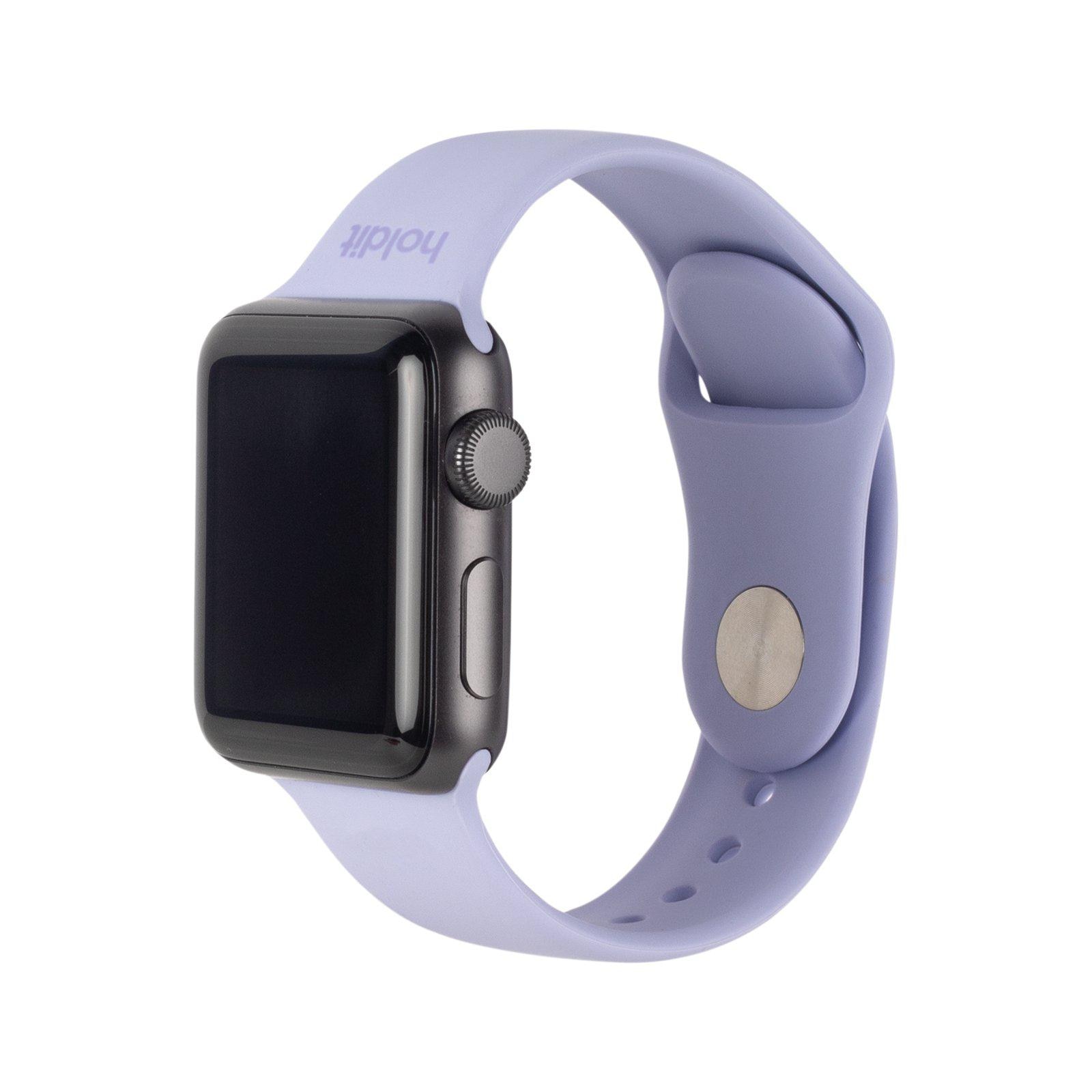 Silikonband Apple Watch SE 44mm Lavender
