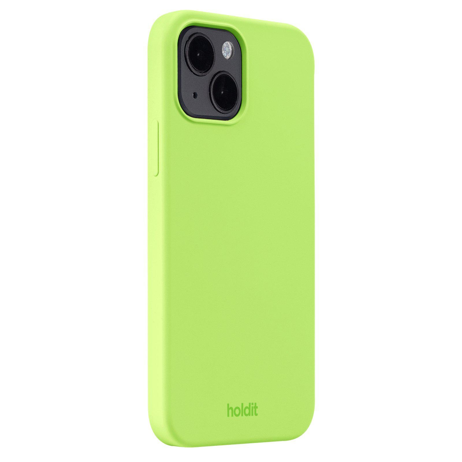 Silikonskal iPhone 14 Acid Green